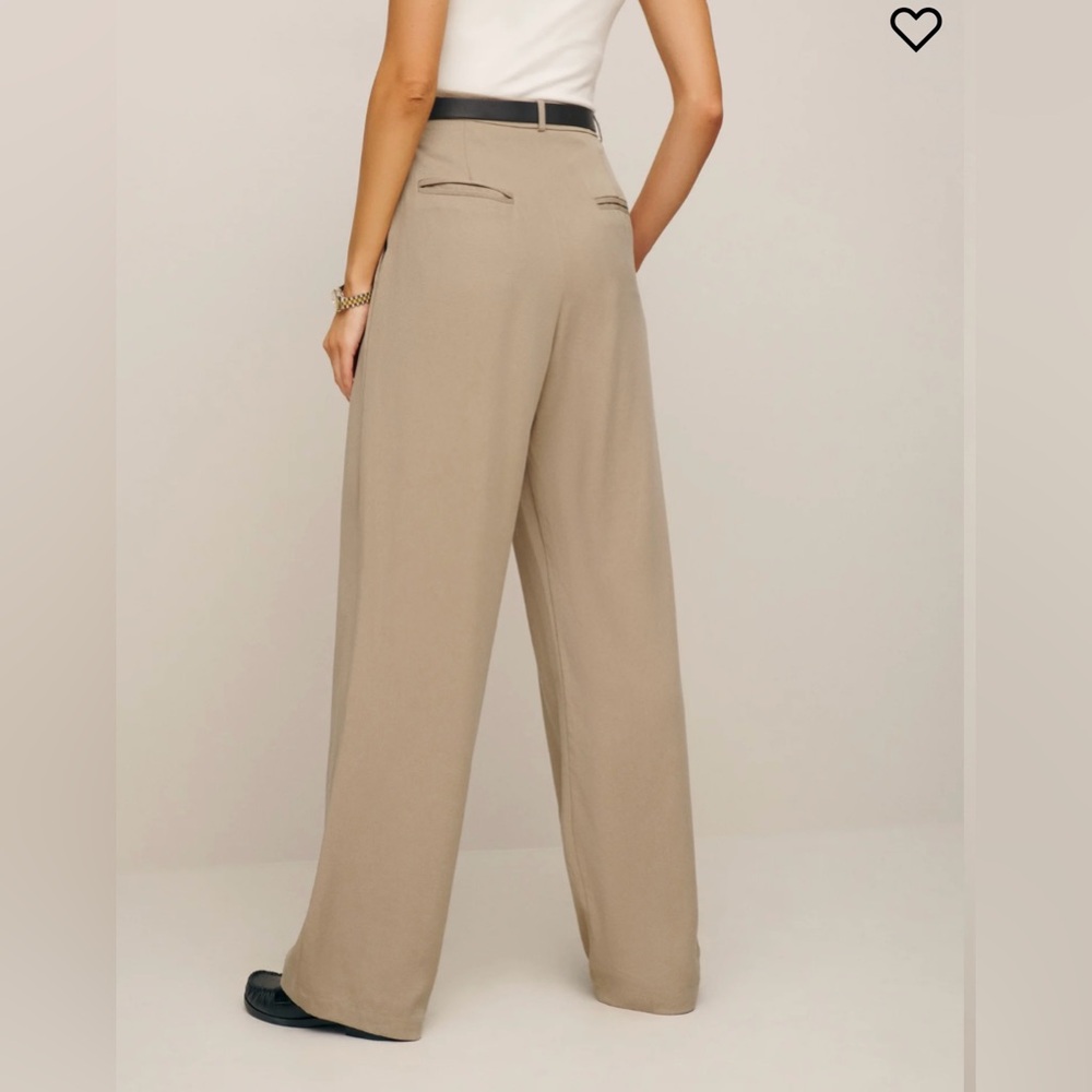 Reformation Mason Pants - Khaki